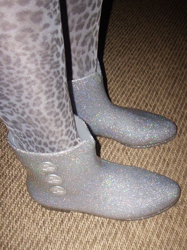 Ankle Boot de Glitter
